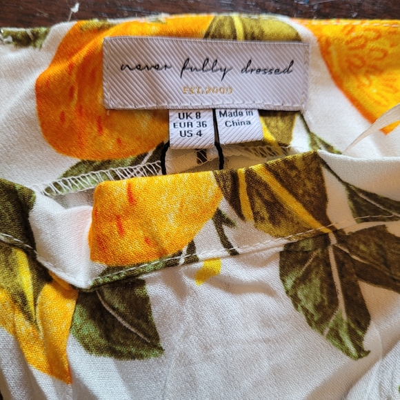 Orange grove print trousers - Picture 3 of 3